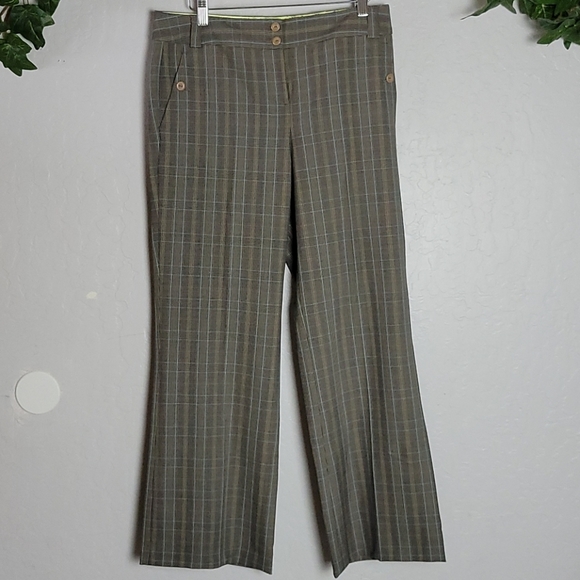 LIZ CLAIBORNE SLOANE Wide Leg Trouser 8P Petite - Picture 1 of 13